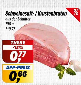 Schweinesaft- / Krustenbraten aus der Schulter