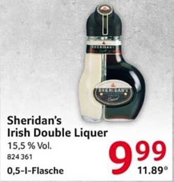 Sheridan's Irish Double Liqueur 0,5-l-Flasche