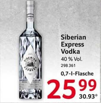 Siberian Express Vodka 0,7 l