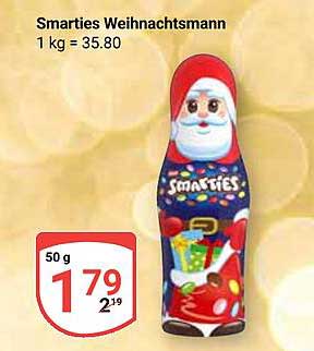 Smarties Weihnachtsmann 50 g