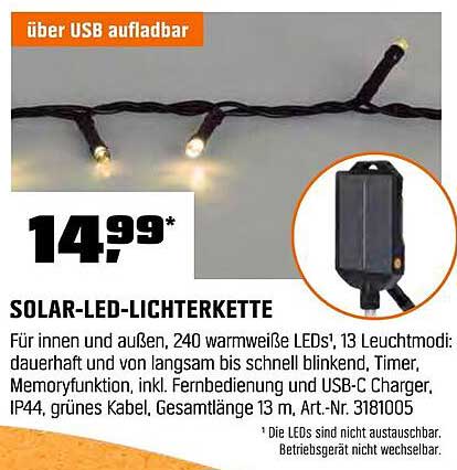 SOLAR-LED-LICHTERKETTE