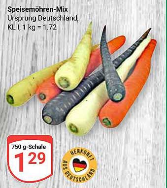 Speisemöhren-Mix