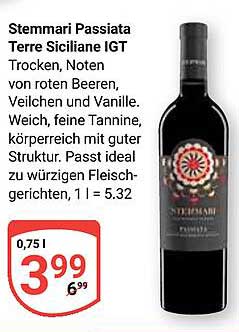 Stemmari Passiata Terre Siciliane IGT