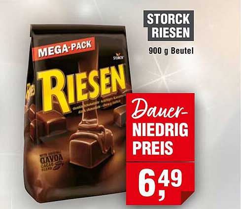 STORCK RIESEN 900 g Beutel