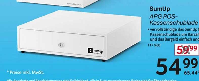 SumUp APG POS-Kassenschublade