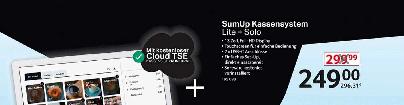SumUp Kassensystem Lite + Solo