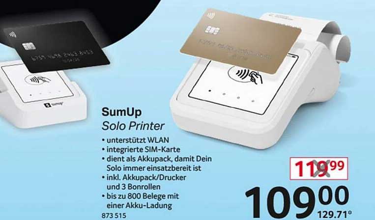 SumUp Solo Printer