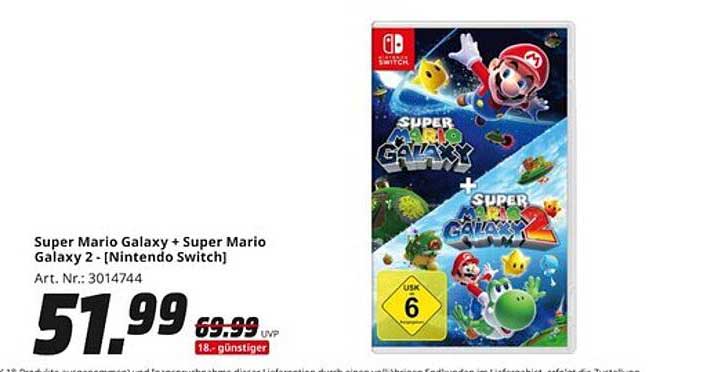 Super Mario Galaxy + Super Mario Galaxy 2 - [Nintendo Switch]