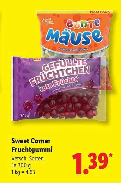 Sweet Corner Fruchtgummi