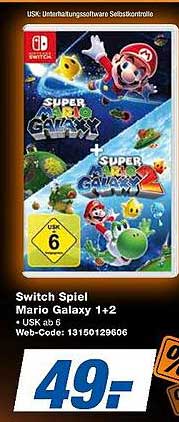 Switch Spiel Mario Galaxy 1+2