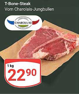 T-Bone-Steak Vom Charolais-Jungbullen