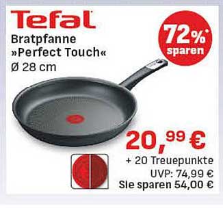 Tefal Bratpfanne »Perfect Touch« Ø 28 cm
