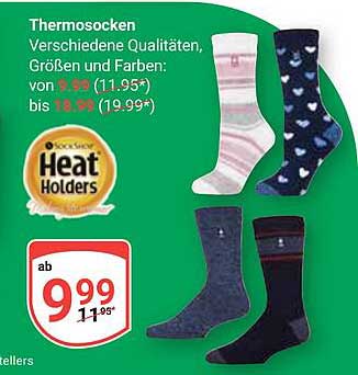 Thermosocken - Verschiedene Qualitäten, Größen und Farben