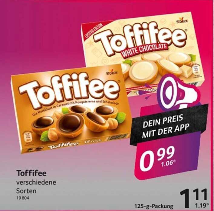 Toffifee verschiedene Sorten 125-g-Packung