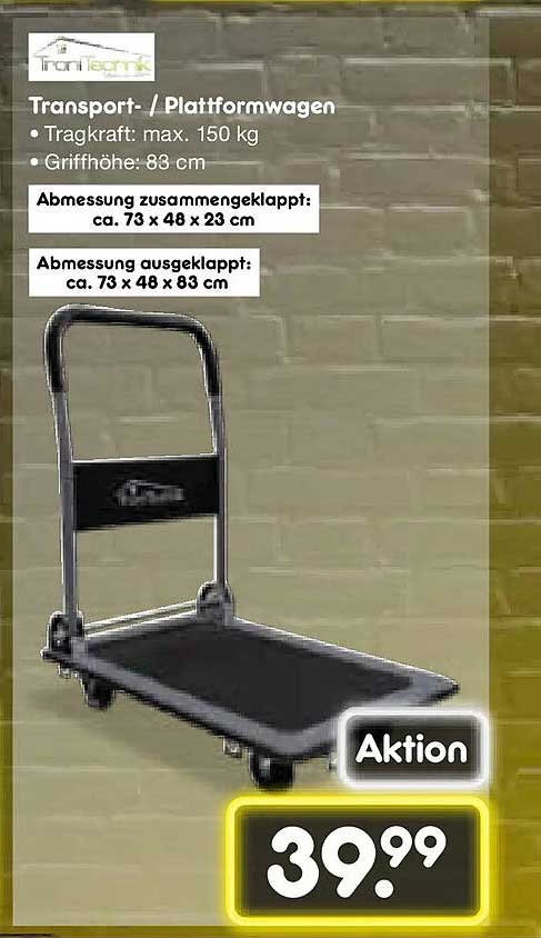 Transport- / Plattformwagen