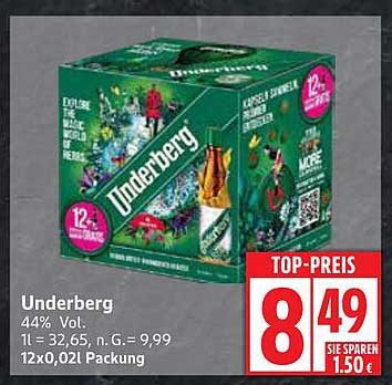 Underberg 12x0,021 L – Das besondere Geschmackserlebnis