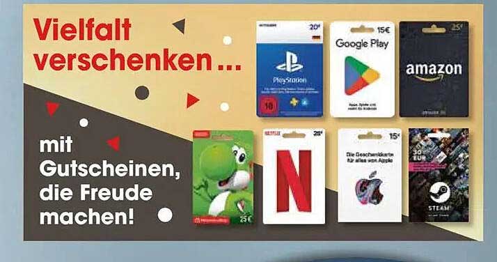 Vielfalt verschenken – Gutscheine, die Freude machen!