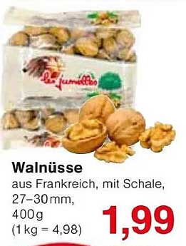 Walnüsse aus Frankreich, mit Schale, 400g