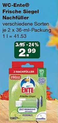 WC-Ente® Frische Siegel Nachfüller verschiedene Sorten