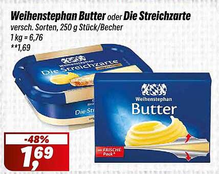 Weihenstephan Butter oder Die Streichzarte 250 g