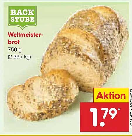 Weltmeisterbrot 750 g