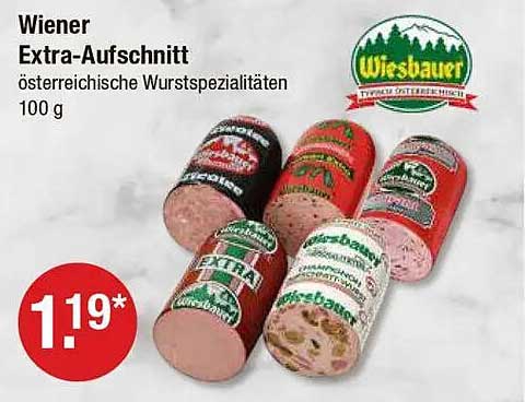 Wiener Extra-Aufschnitt – österreichische Wurstspecialitäten 100 g