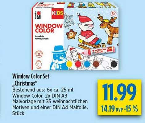 Window Color Set „Christmas“