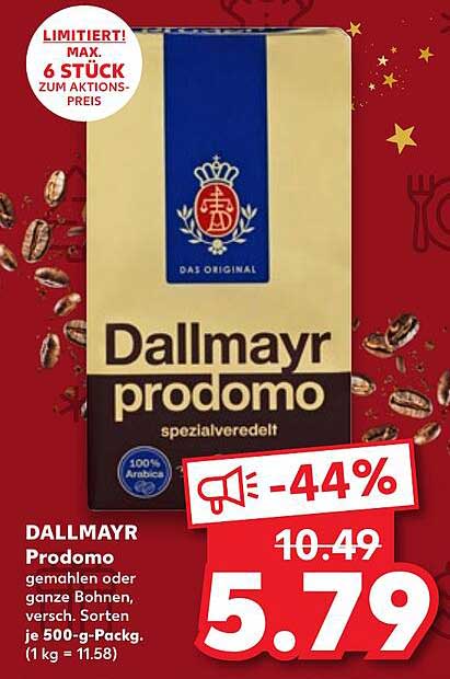 Dallmayr Angebote – Jetzt bis zu 70 % Rabatt!