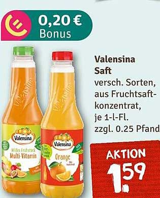 Valensina Saft Angebot