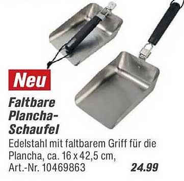 Faltbare Plancha-Schaufel