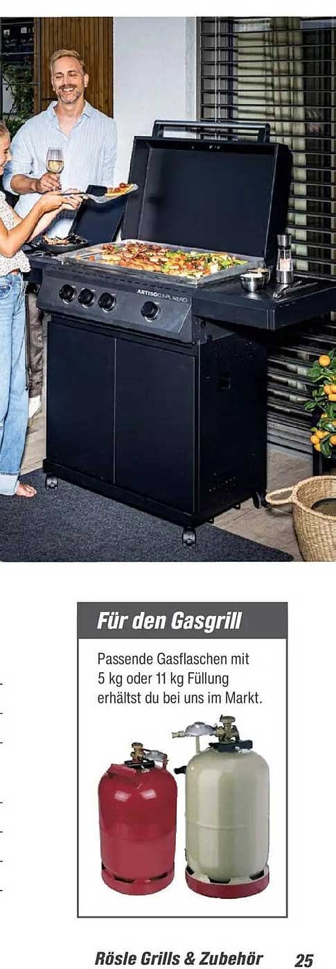 Für den Gasgrill