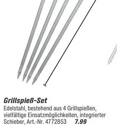 Grillspieß-Set