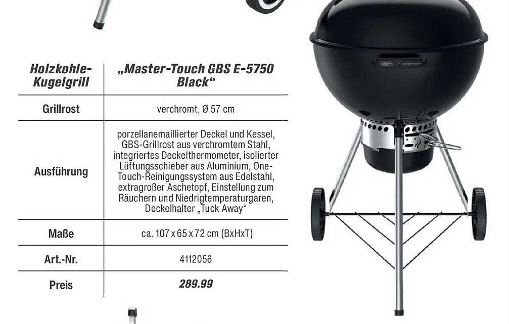 "Master-Touch GBS E-5750 Black"