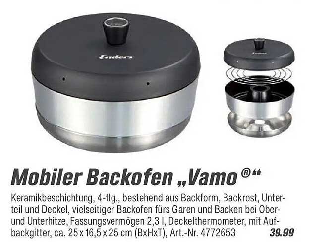 Mobiler Backofen „Vamo®“