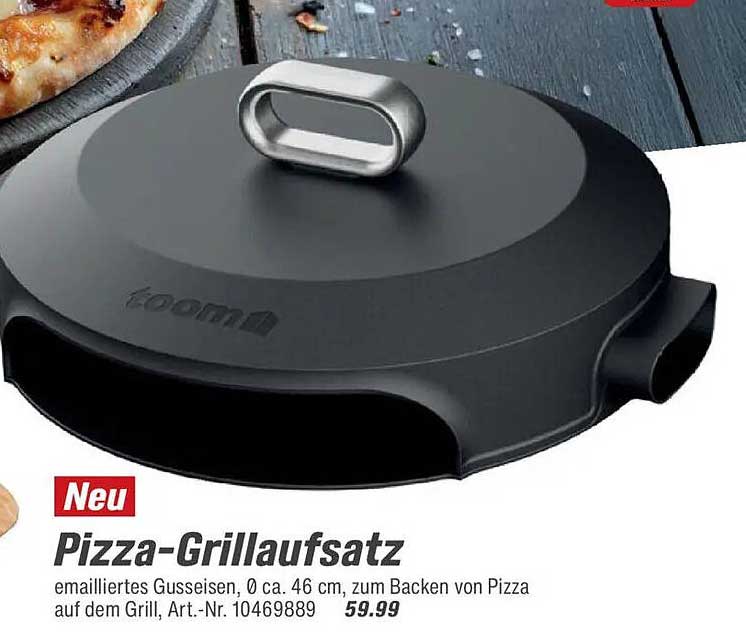 Pizza-Grillaufsatz
