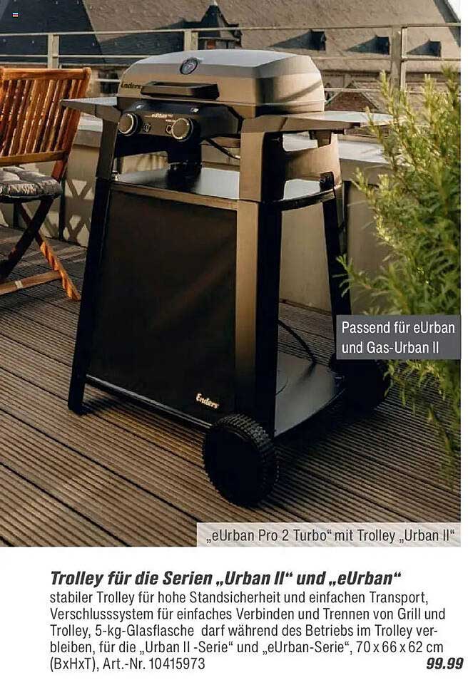Trolley für die Serien „Urban II“ und „eUrban“