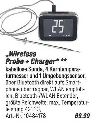 "Wireless Probe + Charger"