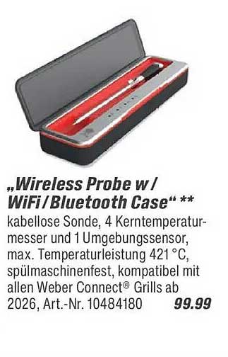 "Wireless Probe w/ WiFi/Bluetooth Case" **