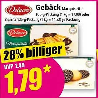 Delacre Gebäck Marquisette