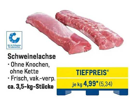 Schweinelachse