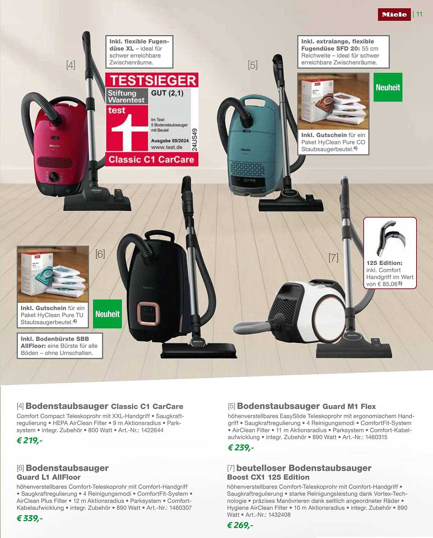 Bodenstaubsauger Classic C1 CarCare