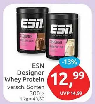 ESN Designer Whey Protein 300 g - verschiedene Sorten