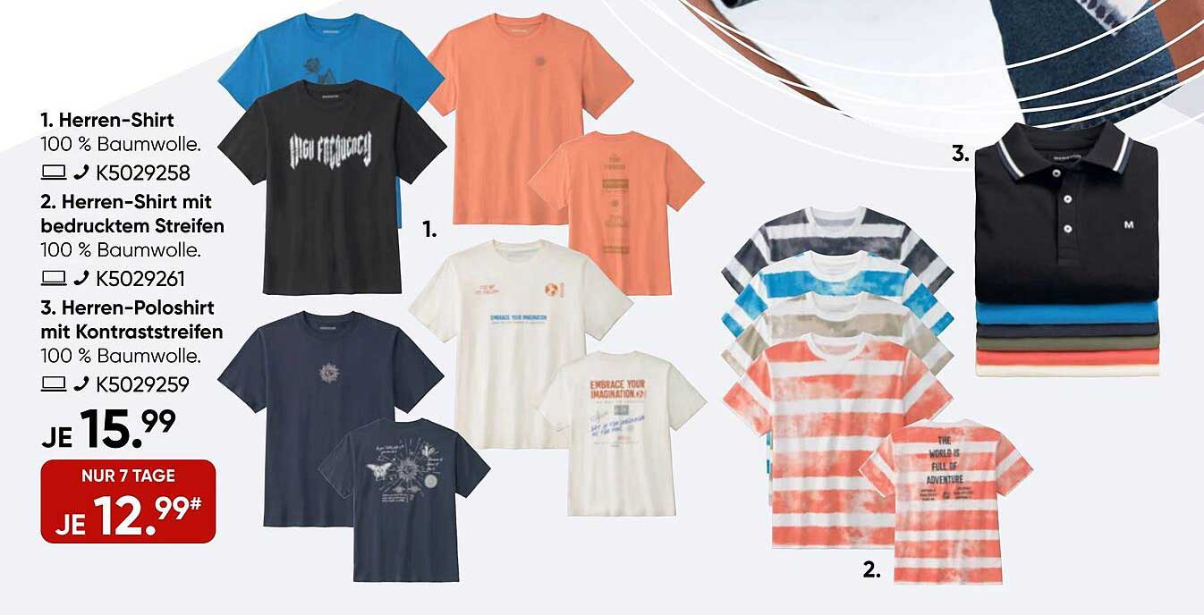 Herren-Shirts und Poloshirts - Stilvoll und Bequem