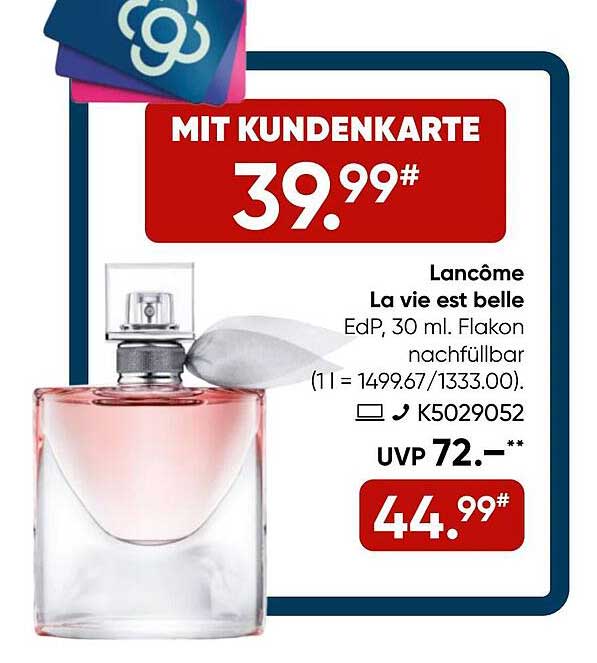 Lancôme La vie est belle EdP, 30 ml