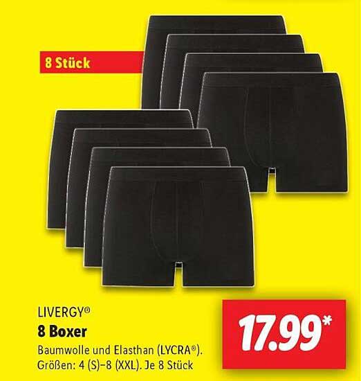 LIVERGY® 8 Boxer