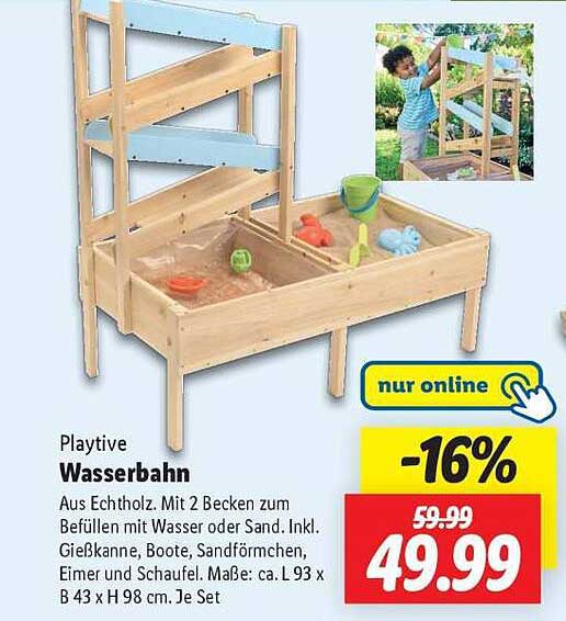 Playtive Wasserbahn