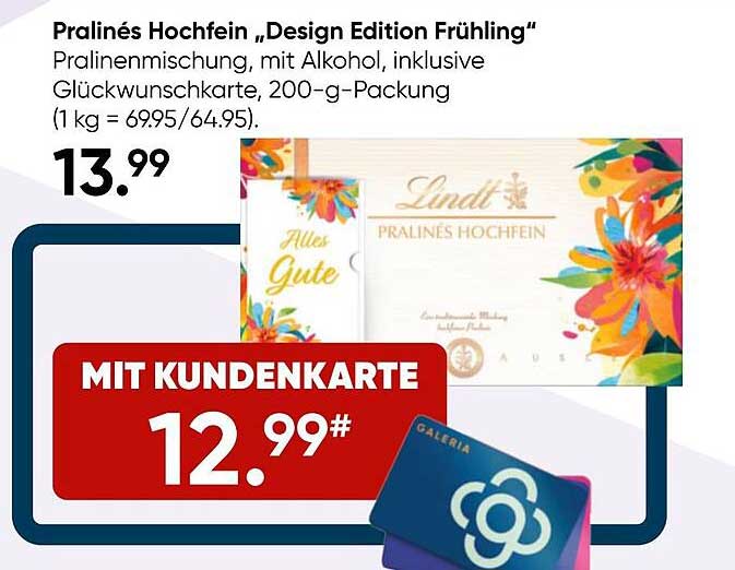Pralinés Hochfein „Design Edition Frühling“