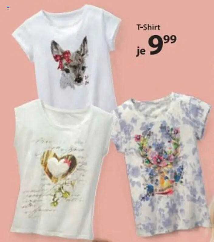 T-Shirt je 9,99