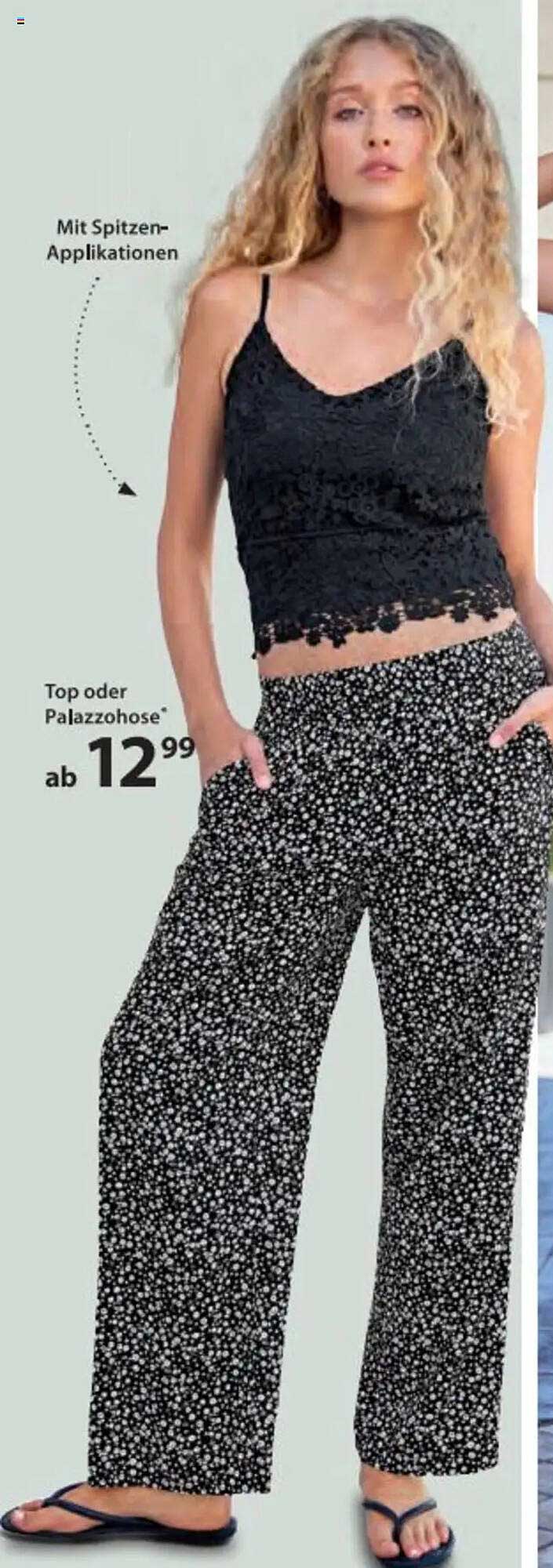 Top oder Palazzohose