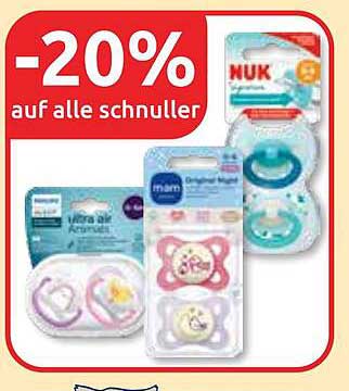 -20% auf alle Schnuller